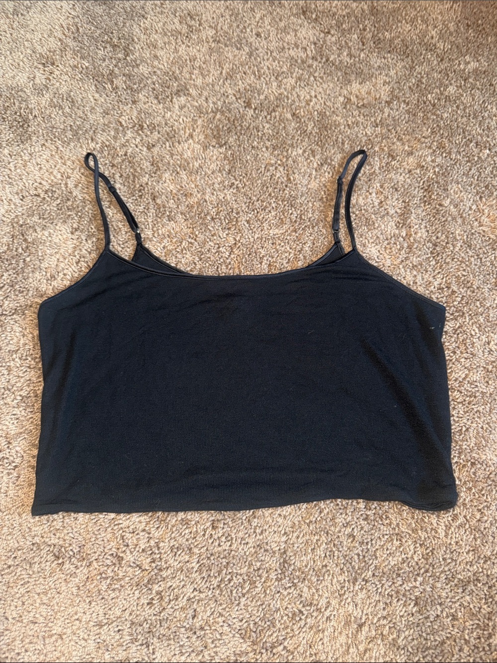 Victoria’s Secret black ribbed tank top
